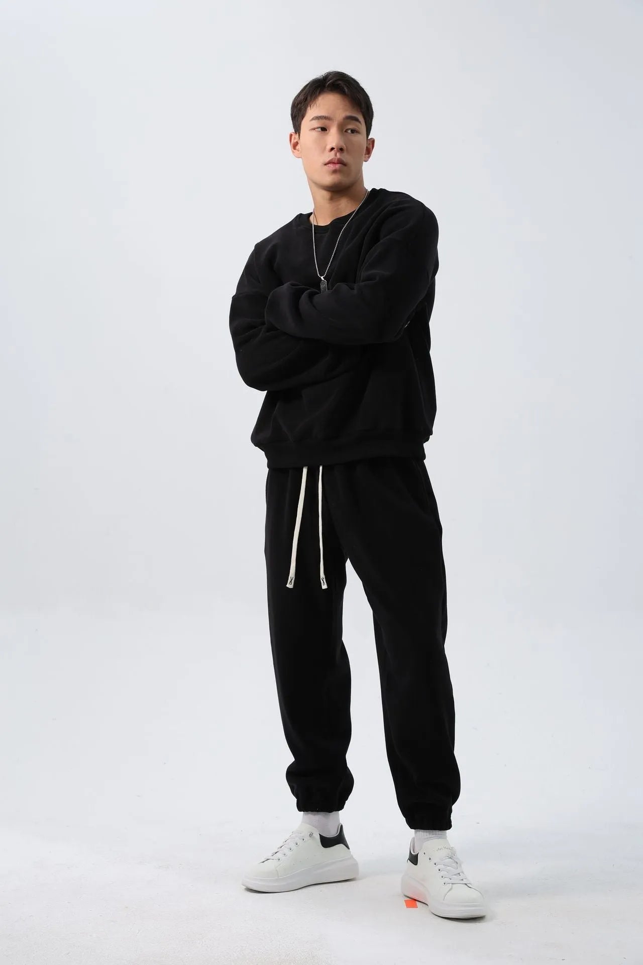 Men's polar fleece winter sports suit with long sleeve coat and padded trousers in multiple colour options