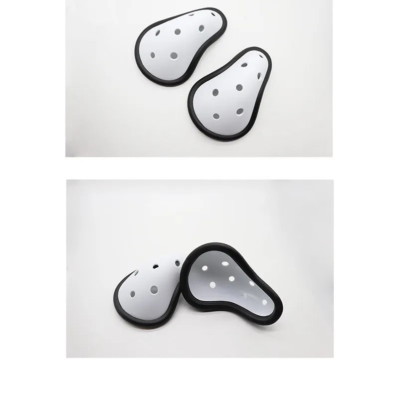 Rubber genital protector for adult and children in sports like Sanda, rugby, and boxing.