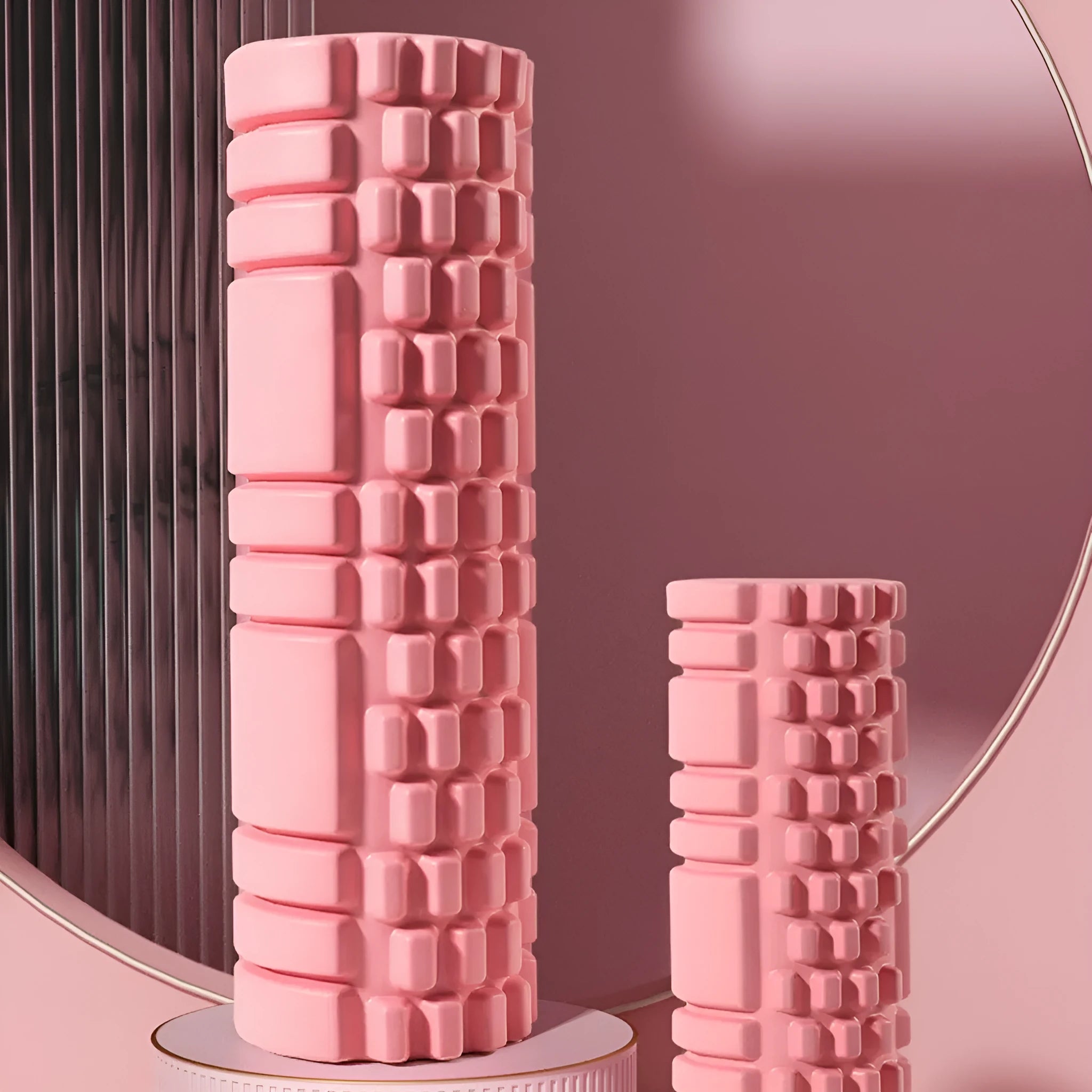 EVA foam roller for fitness recovery and yoga support in multiple size and colour options