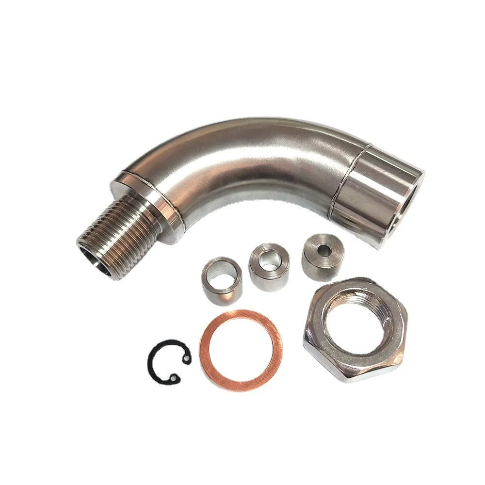 Car M18 temperature sensor adapter with 1.5 thread for gas flow crossover applications