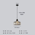 Black and gold crystal chandelier ceiling lamp with LED light in three colour settings