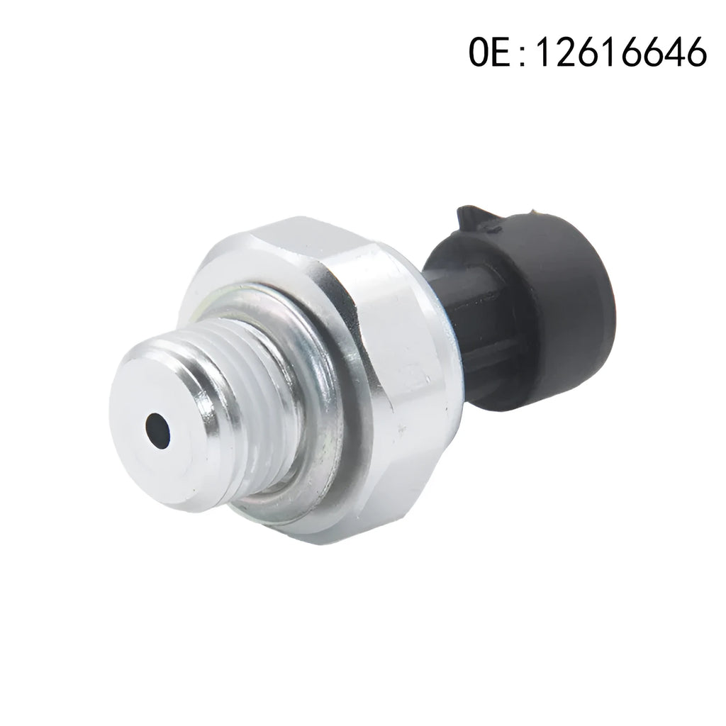 Silver metal automotive fuel pressure sensor for engine management systems