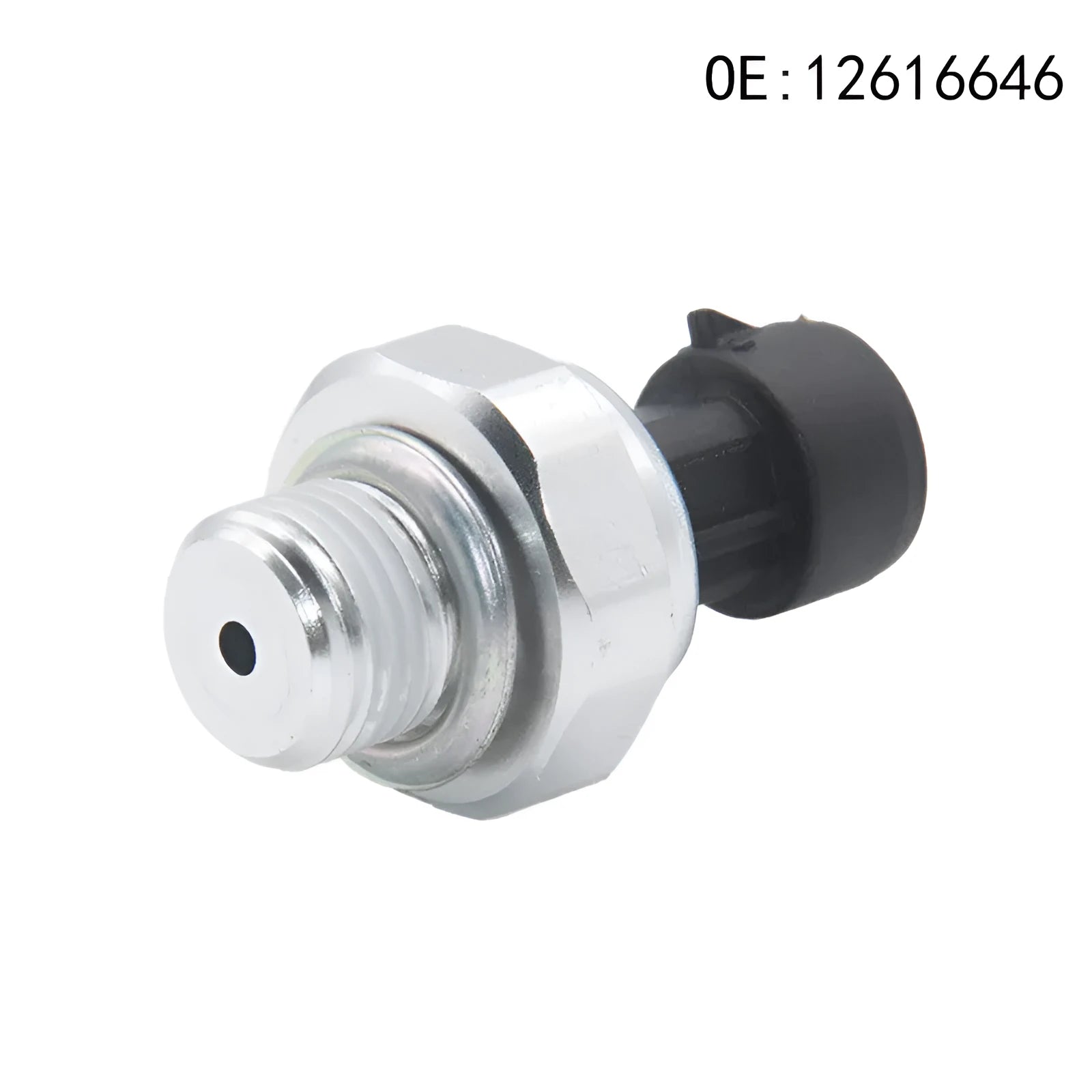 Silver metal automotive fuel pressure sensor for engine management systems