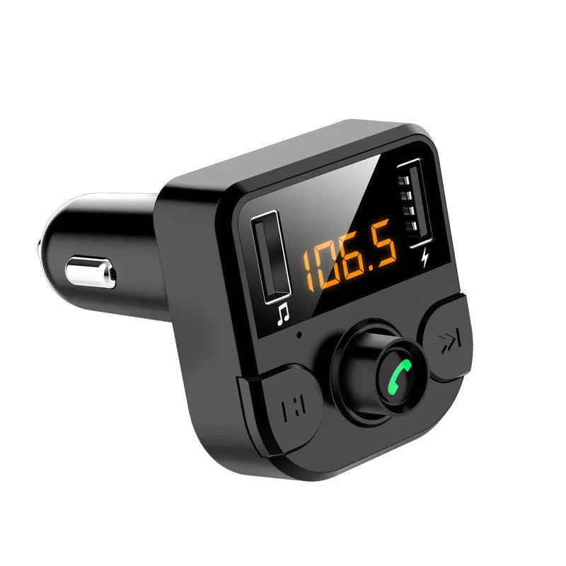 BT36B black car MP3 Bluetooth player with FM radio function for cigarette lighter power supply
