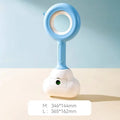 White blue cloud-shaped jaw dog pooper scooper with comfortable grip for outdoor waste clean-up
