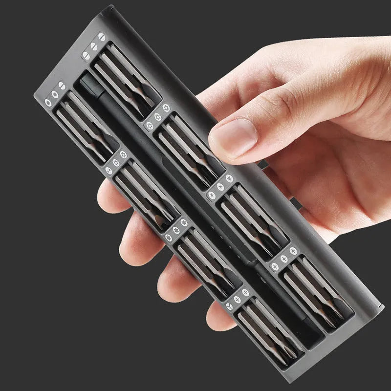 49-in-1 magnetic precision screwdriver set for mobile phone disassembly with nickel aluminium bronze construction