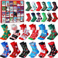 Miniature resin Christmas stocking figurine from blind box collection for holiday decorations