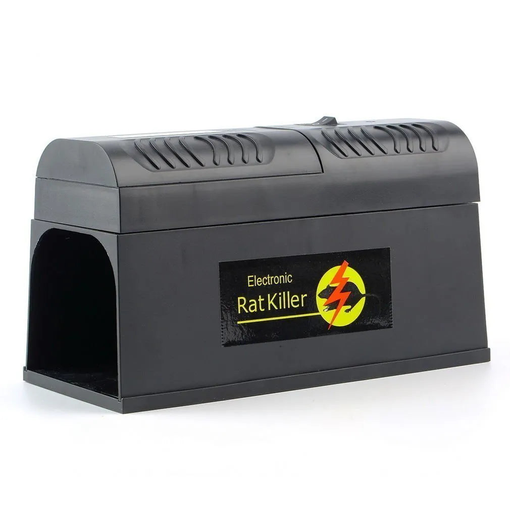 High voltage trigger rodent killer electronic pest control device in black with plug options