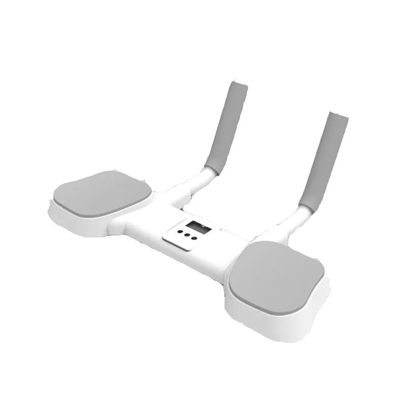White household flat support trainer with aluminium frame and ABS components for exercise and rehabilitation