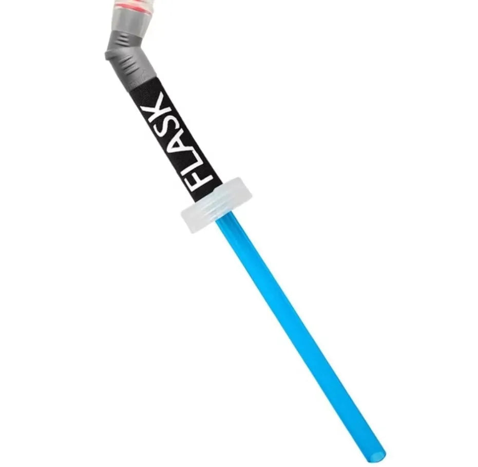 Plastic portable drinking straw with suction tube for mountain climbing and biking