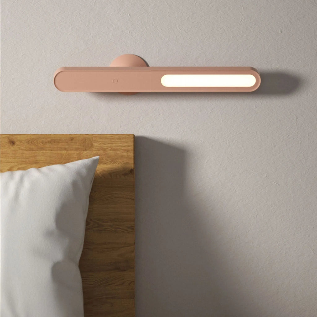Geometric European-style desk lamp with magnetic suction base and touch controls