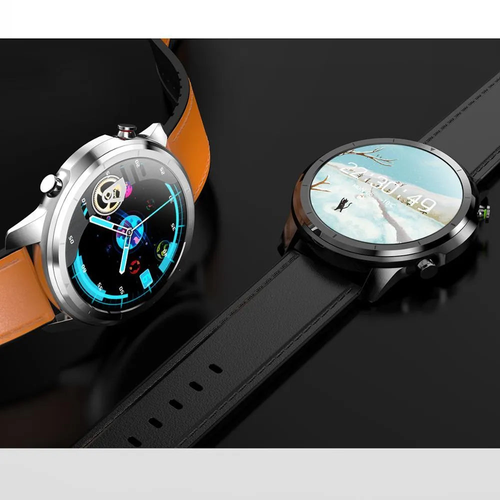 LEMFO LF26 smart bracelet showing 1.3-inch colour screen and available in five colour combinations
