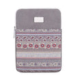 Canvas laptop sleeve bag for 15 inch notebook with shoulder strap, black style option