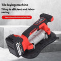 Cordless 21V tile laying machine with automatic pasting for ceramic wall and floor tiles up to 200cm.