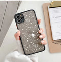 Universal black and white iPhone case compatible with multiple iPhone models