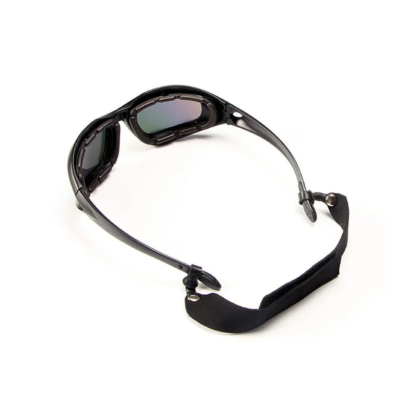Sports goggles with polarized tactical sunglasses for outdoor cycling in PC frame