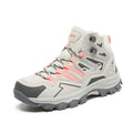 Hiking outdoor shoes sneaker with rubber sole and lace-up closure in various colours