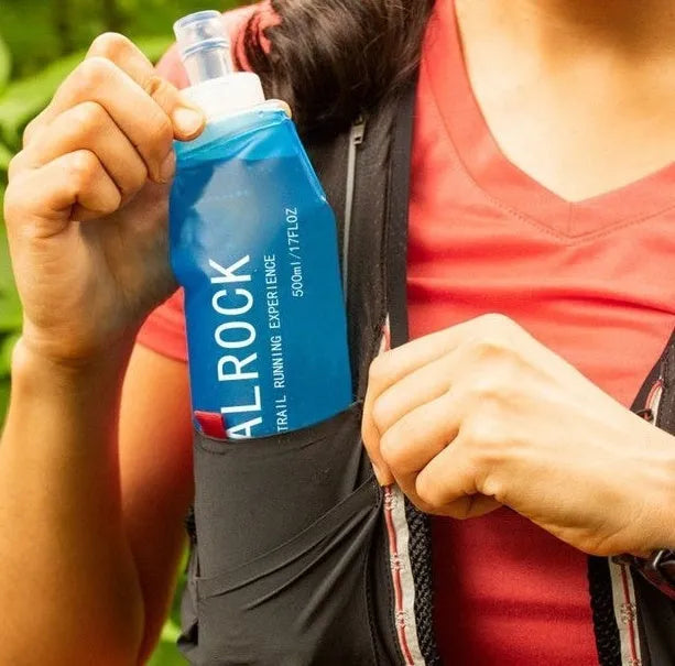 Plastic portable drinking straw with suction tube for mountain climbing and biking