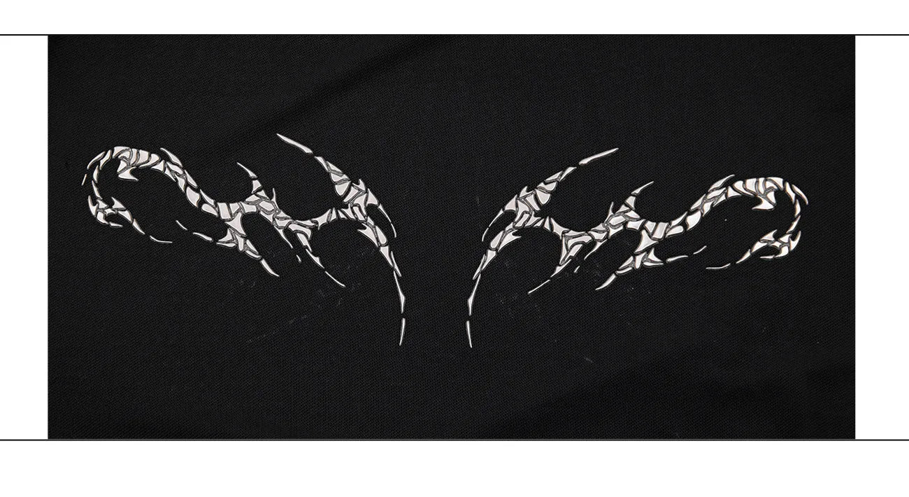 Men's black slim fit long sleeve top made from niche mesh ice-feel fabric.