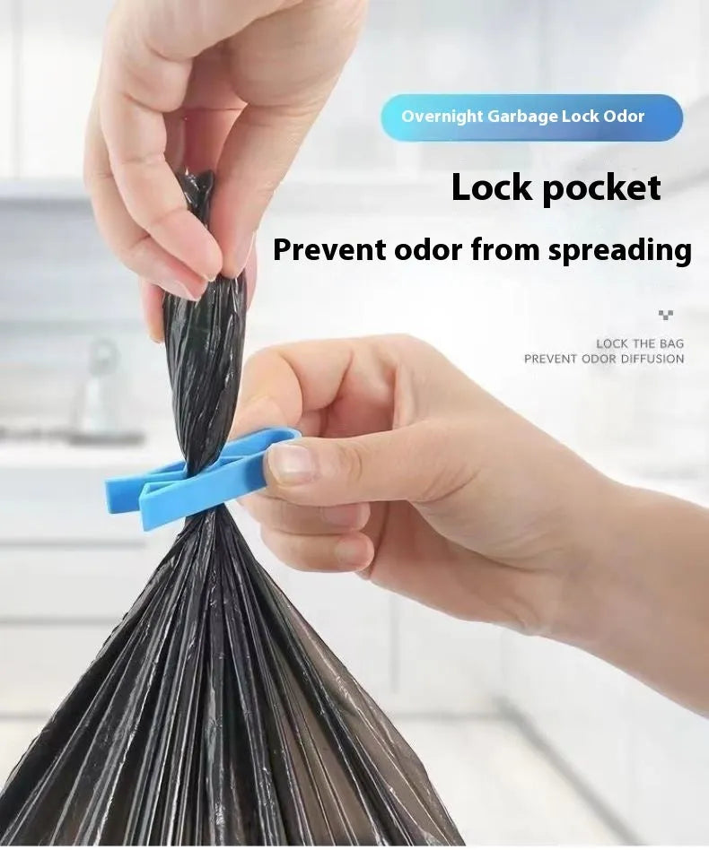 PP plastic non-slip garbage bag fixing clip for trash can side installation