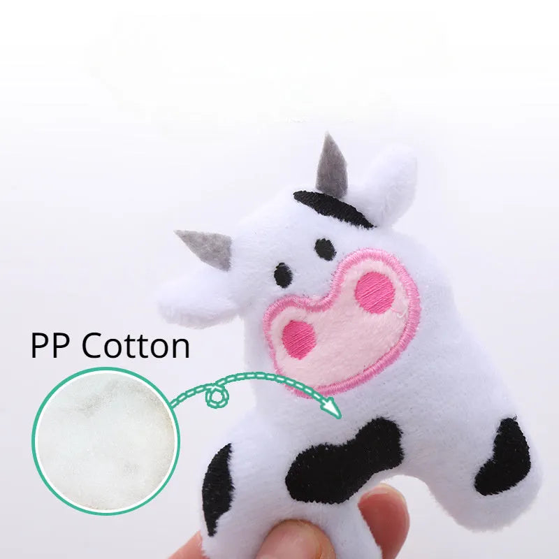 Plush cat toy in parrot shape with catnip filling for interactive play with cats