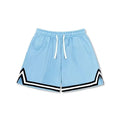 Men's loose-fit polyester summer shorts in various colours with elastic waistband