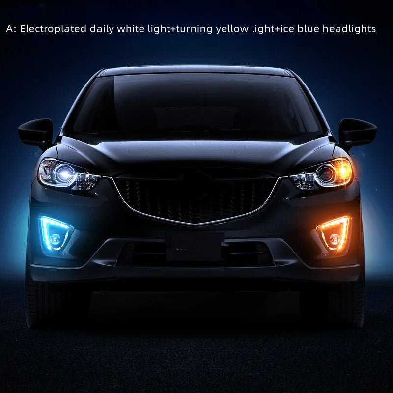 Mazda CX-5 daytime running lights LED replacement lamps with electroplated white light options