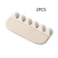 White PVC toilet urine blocking board for children's potty training to prevent splashing