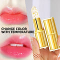 Anti-smudge lipstick with warm colour-changing gilding effect in YB1001 design