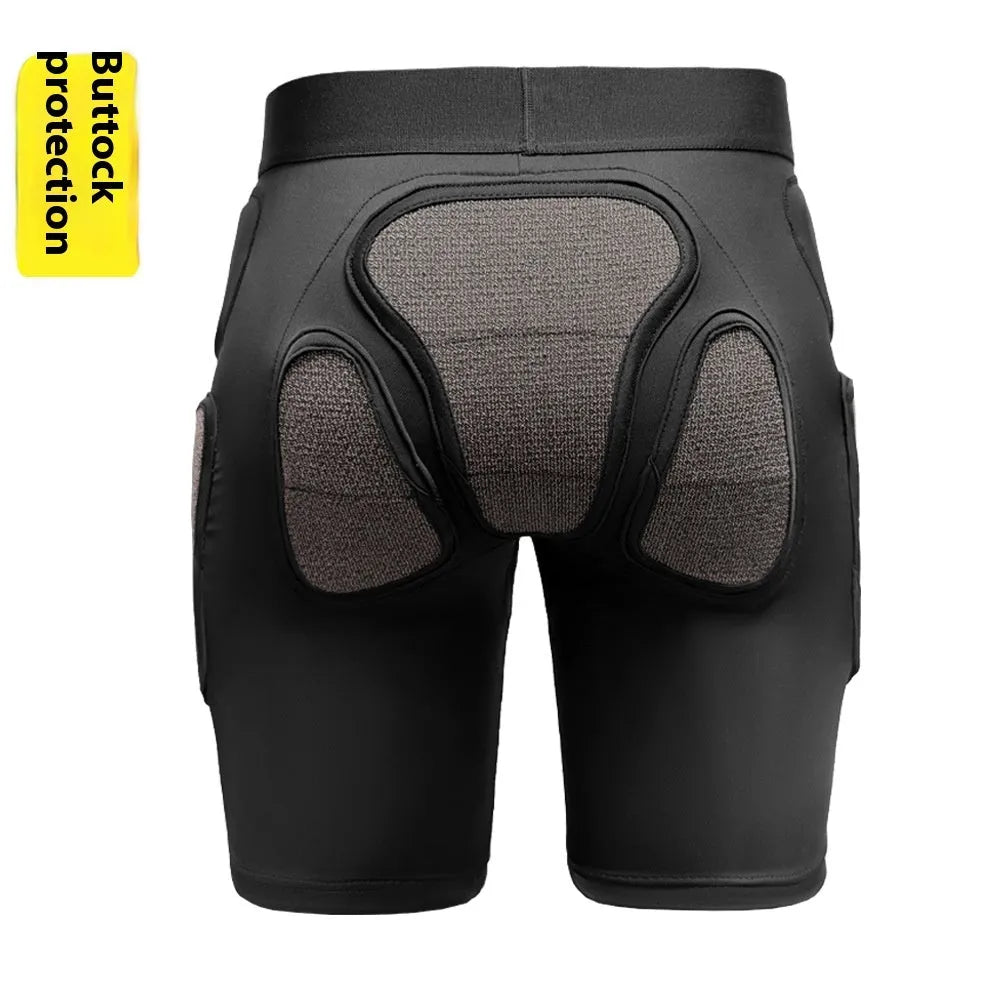 X-ray diffraction ski protective inner wear cushion pads for hips and knees in sizes S, M, L, XL.