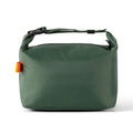 Japanese style insulated lunch bag in Oxford cloth with wide opening for food storage.