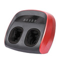 Flip automatic foot sole massager in red, black, or white colours with infrared physiotherapy function