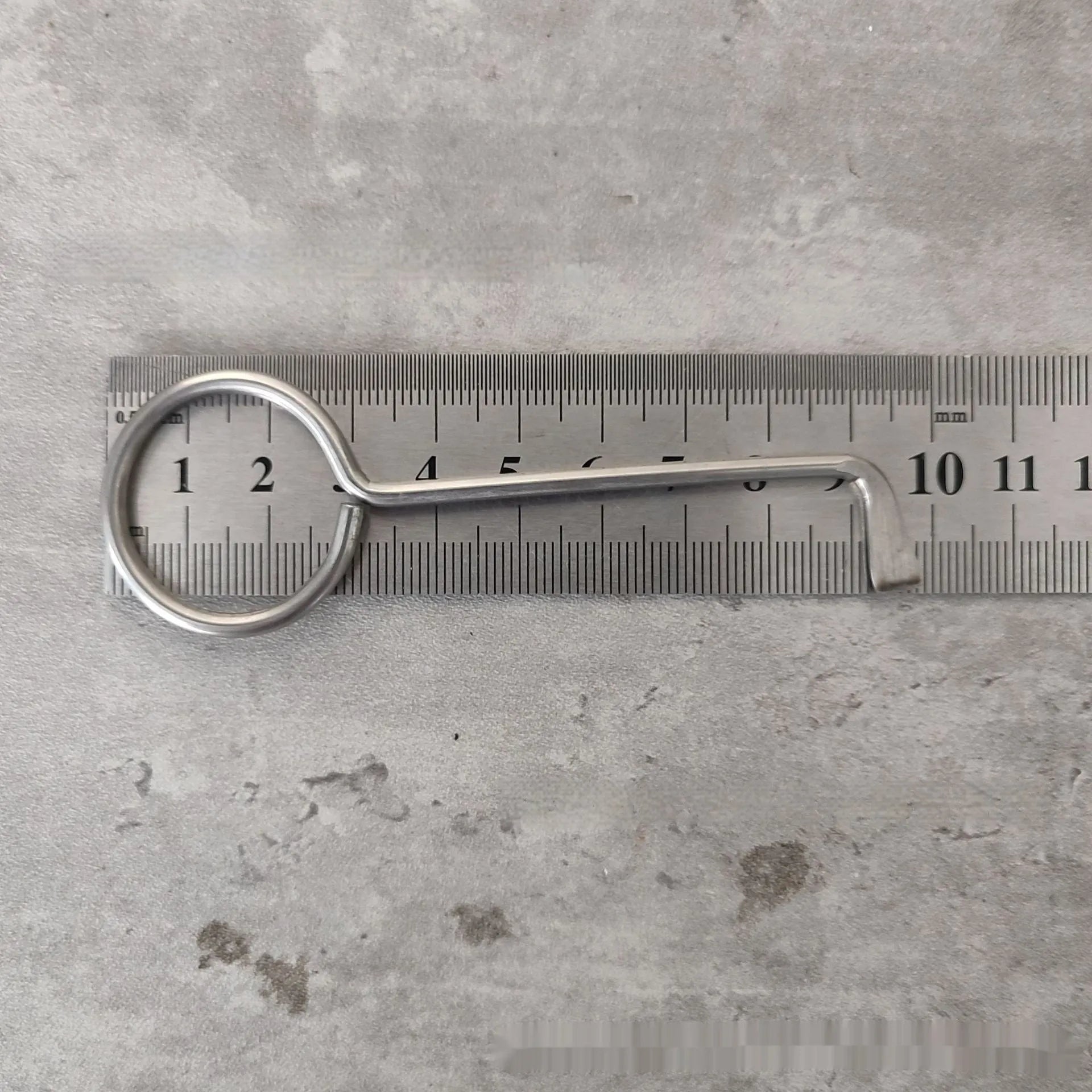 Two alloy wrench tools from a portable manual tool set for household repairs