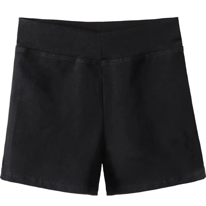 Black cotton ballet practice trousers for women in sizes S to 2XL for dance and fitness