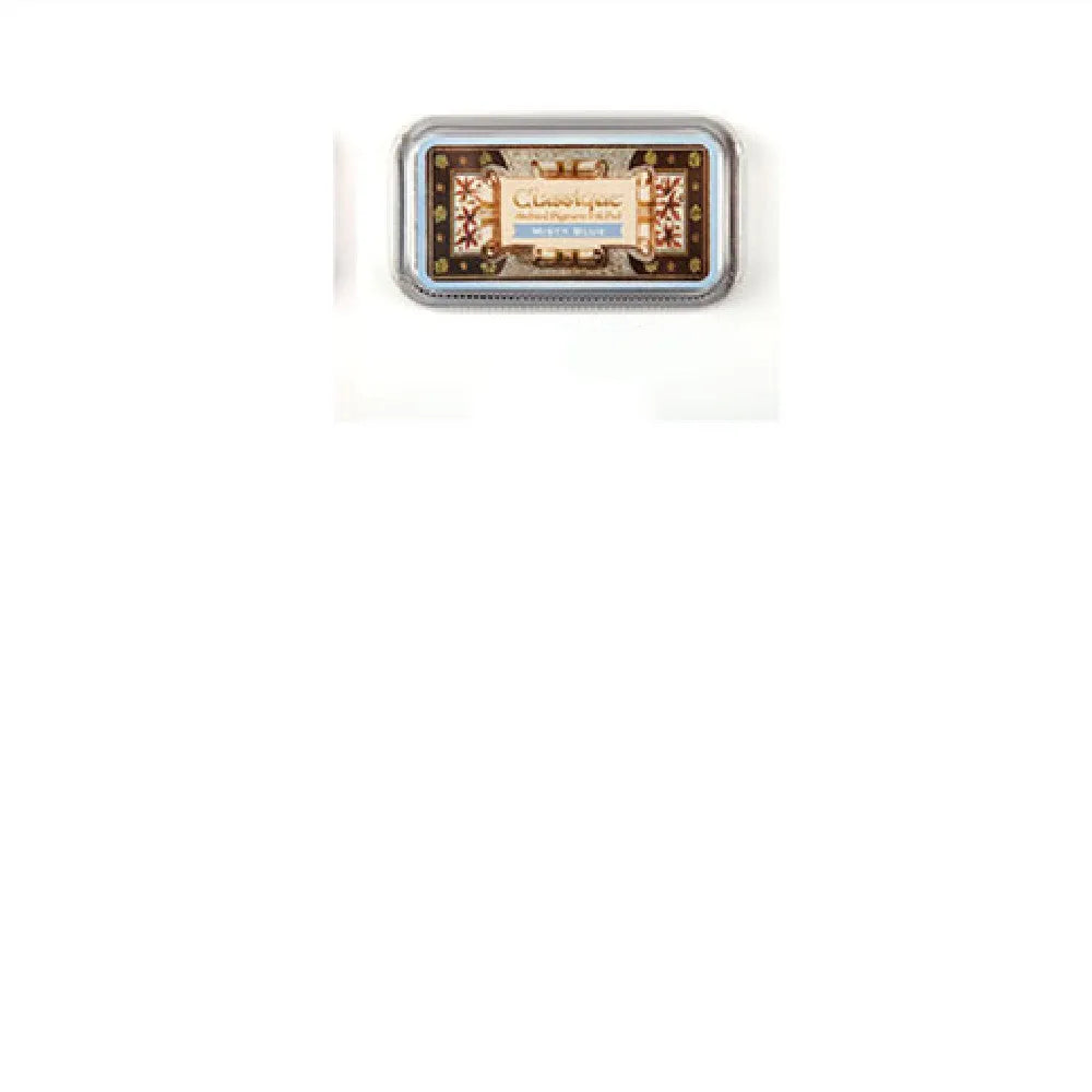 Rectangular oily stamp pad for DIY rubber stamps in five colours with quick-drying ink
