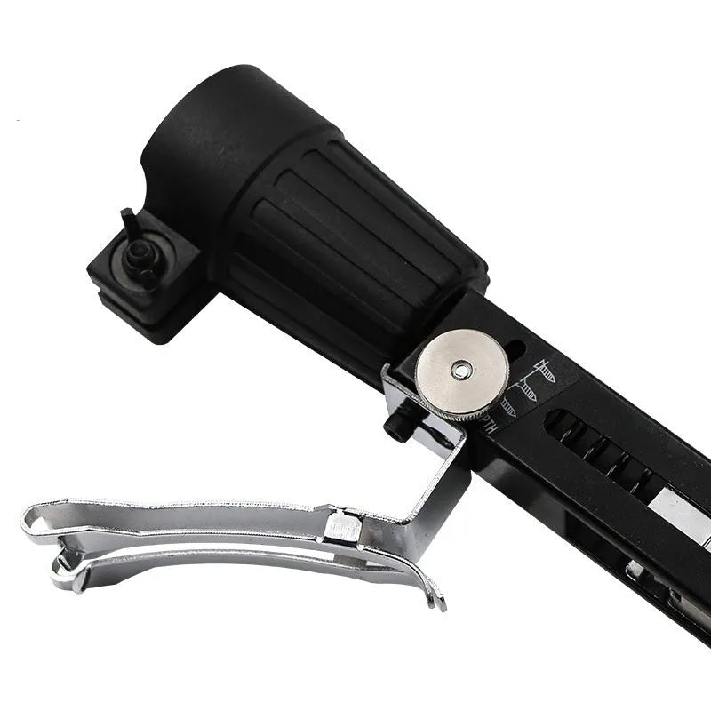 Automatic nail gun chain screw gun head kit with metal gun head and accessories