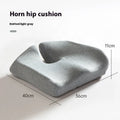 Memory foam office chair cushion with lumbar support in 36x40x11cm size