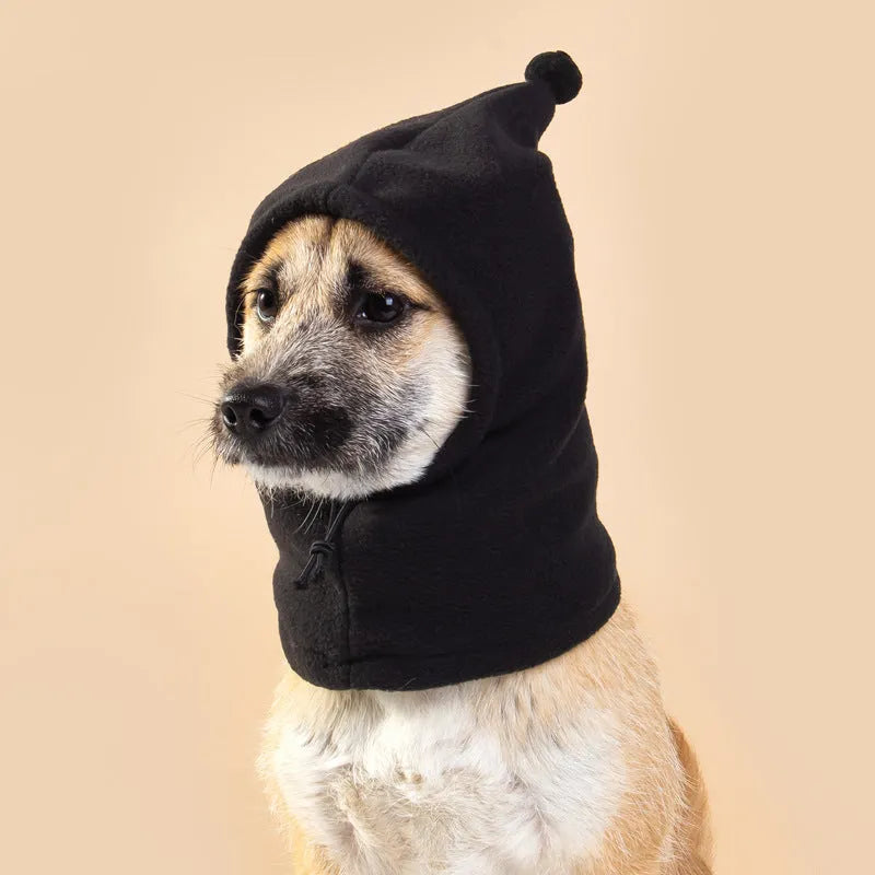Bear headdress pet hat with rabbit ears for dogs and cats in cloth material
