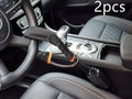 Red iron steering wheel anti-theft lock for General Motors cars with copper lock core