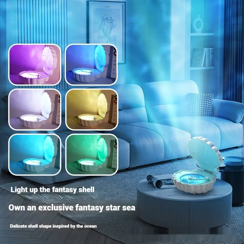 Retro vinyl record player design shell lamp in blue colour with lithium battery portable lighting