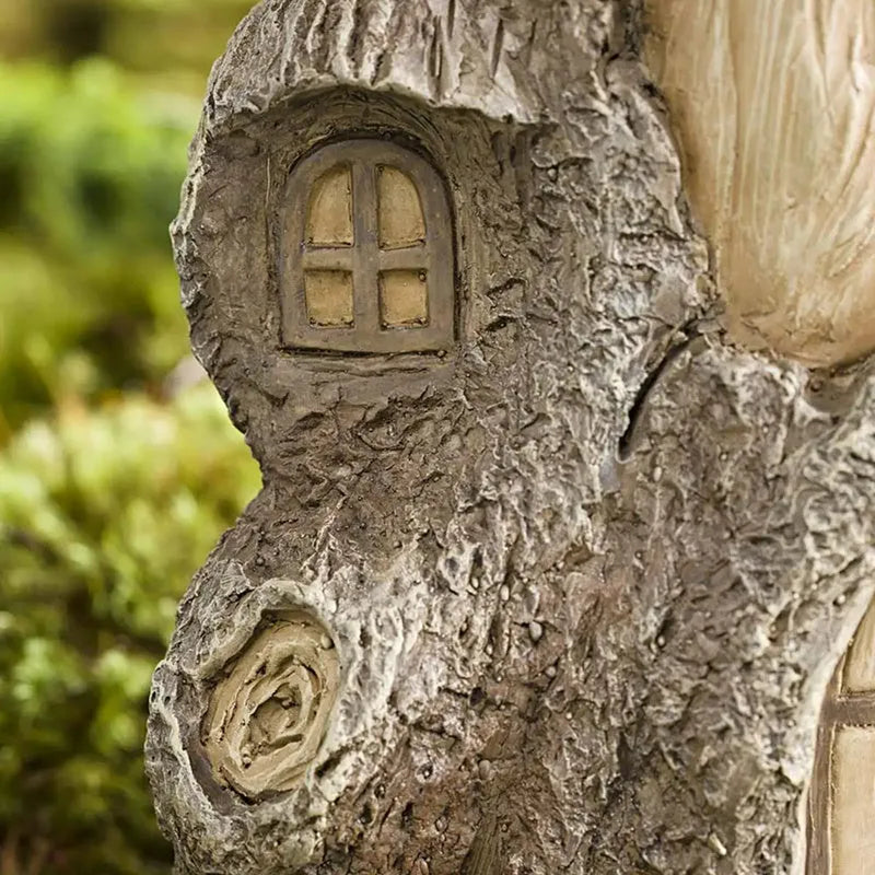 Sunflower resin garden ornament polyresin bird bath 22cm Little Bird House