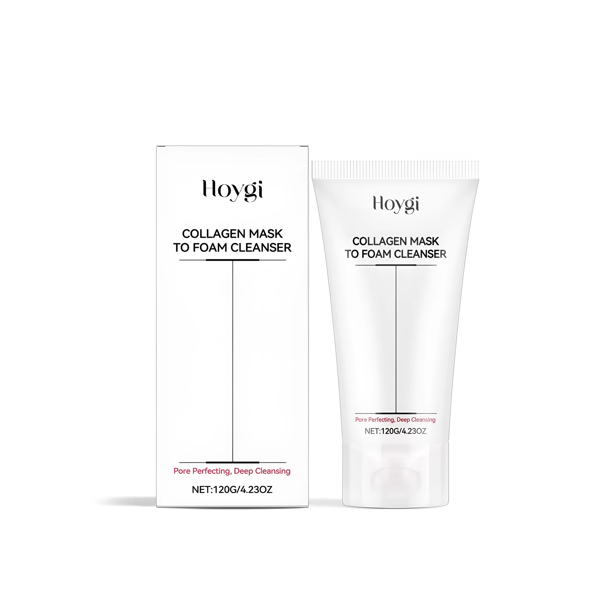 120g tube of collagen moisturising cleansing milk with hyaluronic acid