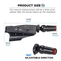Black golf push rod laser aiming instrument with laser sight for putting alignment practice