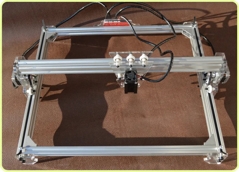 Miniature laser engraving machine with 3000mW power on 400x300mm base plate