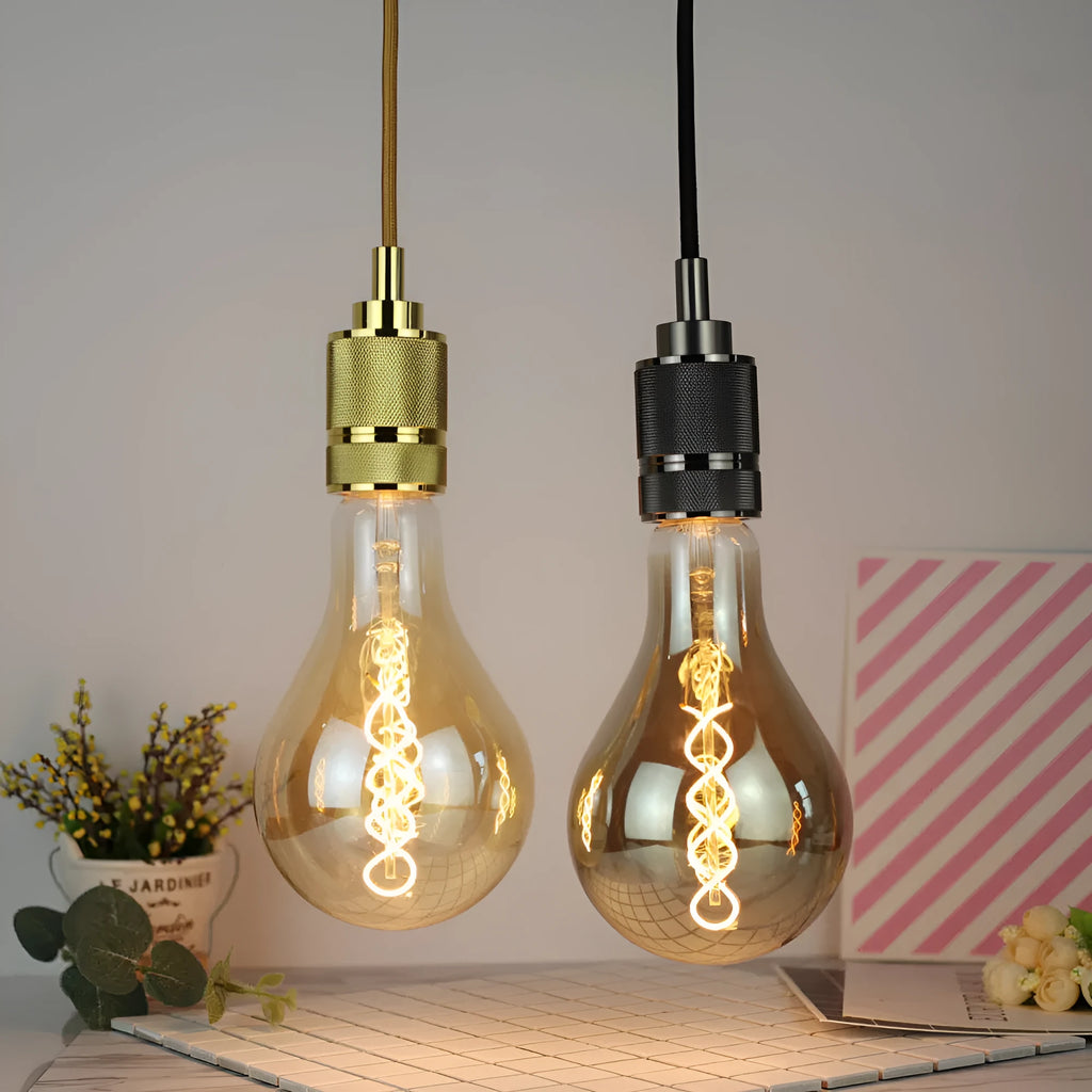 A110 Double Helix Gold LED soft light strip showing spiral design