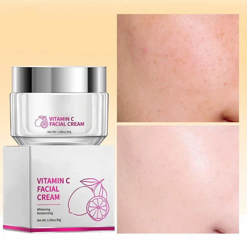 30g jar of Vitamin C face cream for universal skin types
