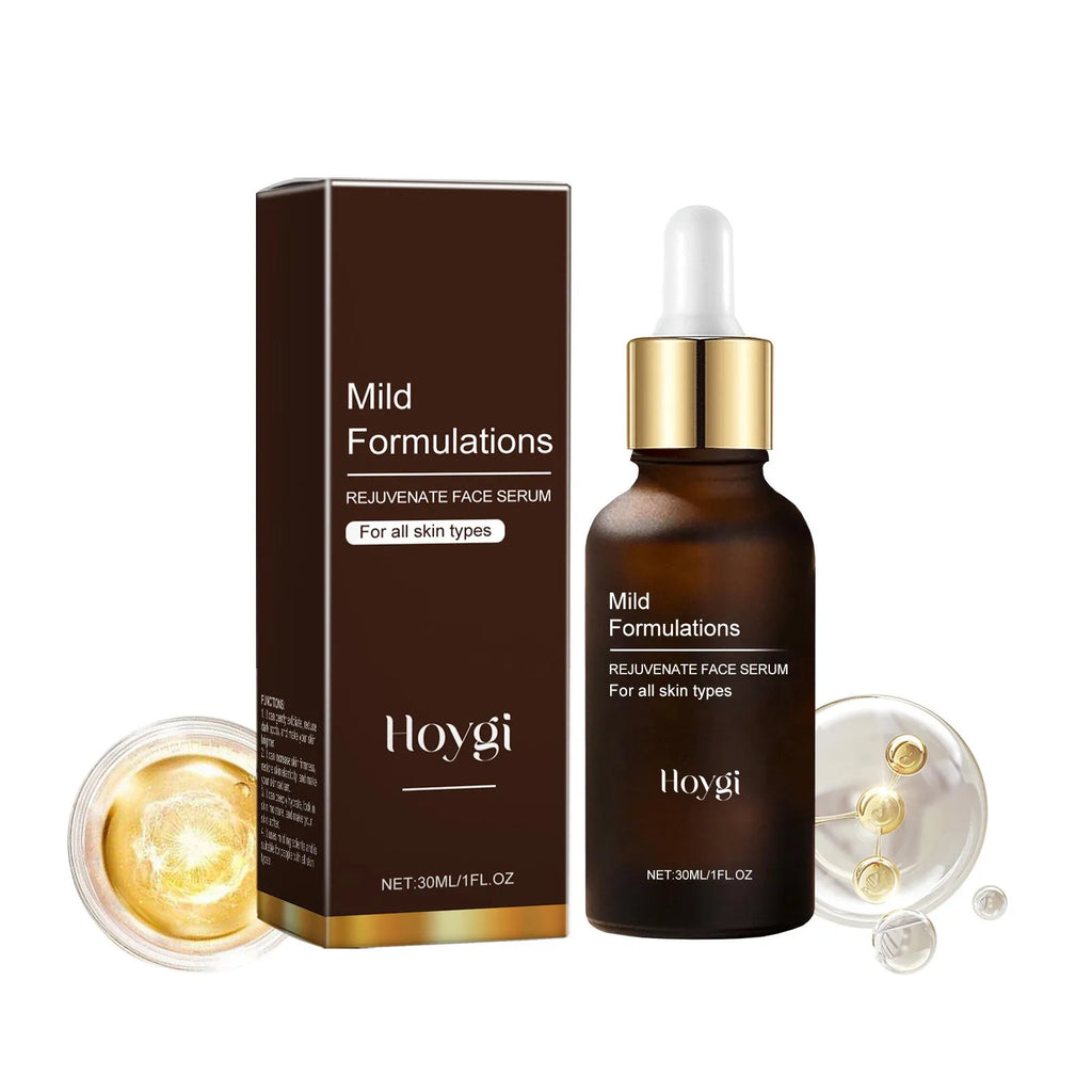 30ml bottle of facial skincare essence with arbutin, collagen, vitamin C and hyaluronic acid