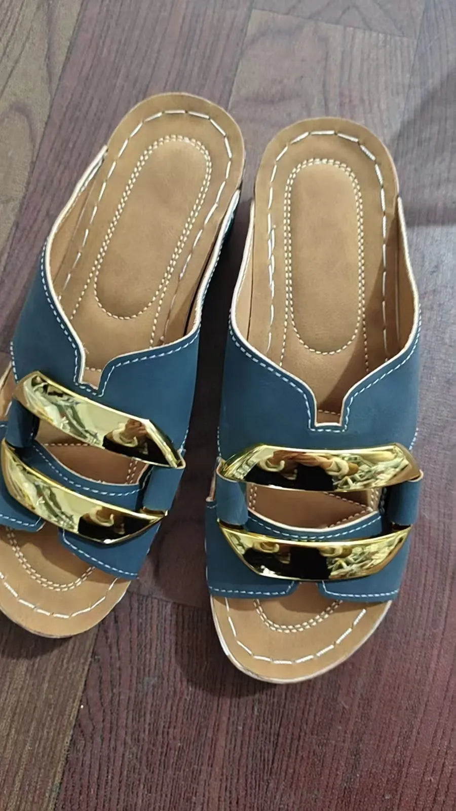 Roman style platform sandals in four colours with artificial PU upper and rubber sole