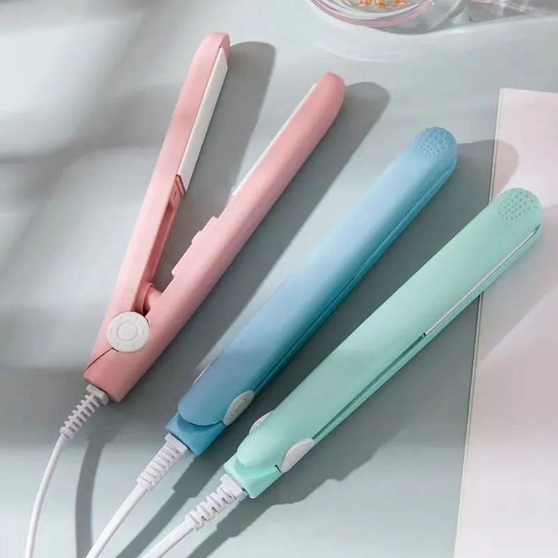 Mini hairdressing splint hair styling tool in a choice of colours with storage box.