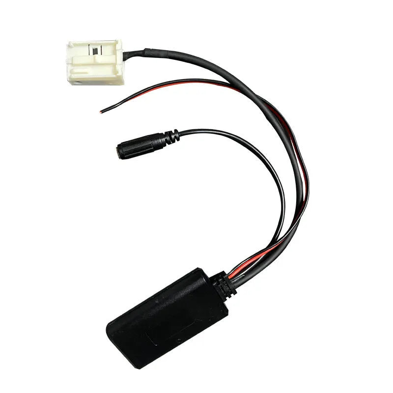 Car Bluetooth auxiliary audio adapter cable compatible with Citroen Peugeot RD4 stereo units